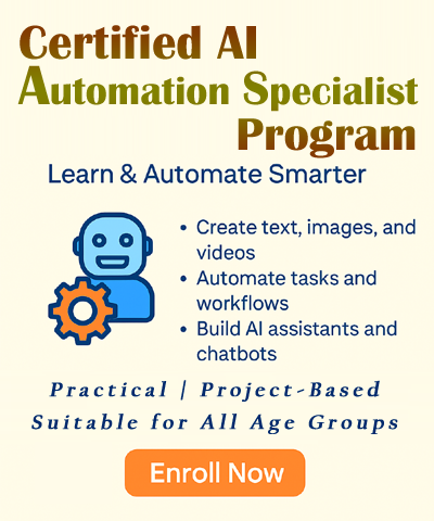 Certified AI Automation Specialist Program